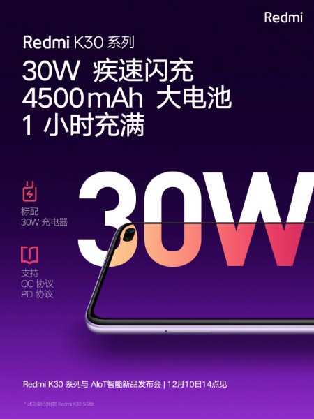 Redmi K30 
