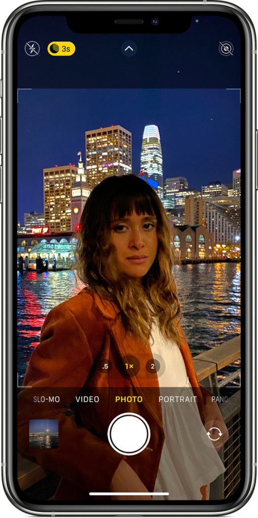 如何使用iPhone 12 Pro/Max拍攝夜景人像 